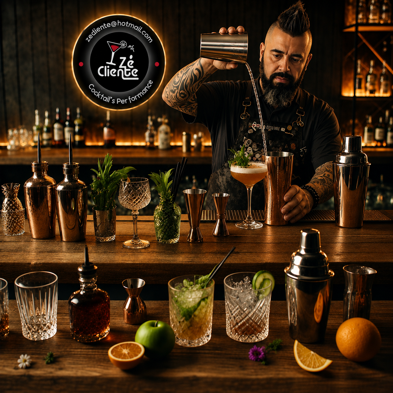 Serviço de cocktailaria O Zé Cliente